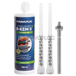 Rawlplug R-Kem II Polyester Resin (Concrete)